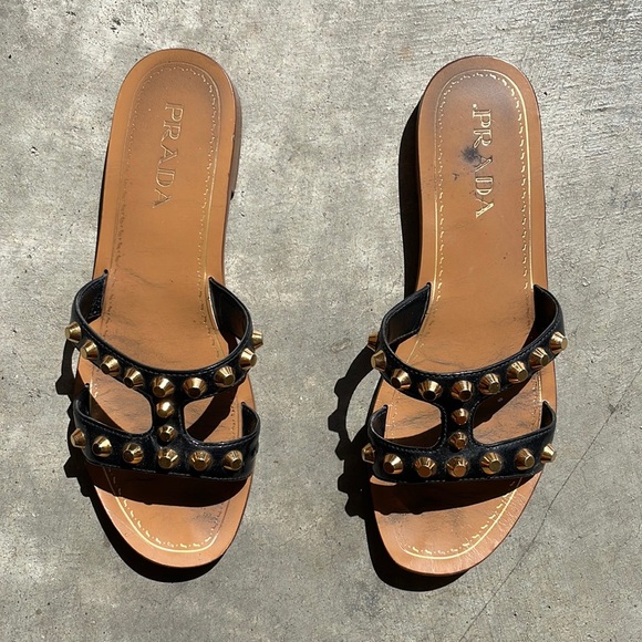 COPY - Authentic Prada Slides - Picture 1 of 3